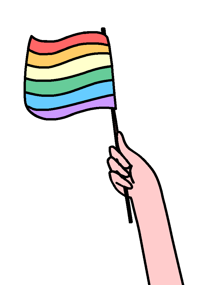 Rainbow Flag Wave LGBTQ Guide