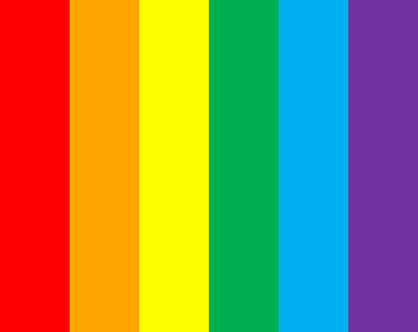Rainbow Flag Lines LGBTQ Guide
